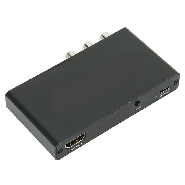 Convertidor A HD Convertidor De Interfaz Multimedia 3 En 1 Salida 4K 3D AV Switcher Para PC 360
