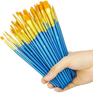 Paint Brush Set, 3 Pack 30 Pcs Paint Brushes for Acrylic  Painting, Water color Paintbrushes for Kids, Easter Egg Painting Brush,  Face Paint Brushes for Halloween, Small Art brush for Model