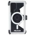 thumbnail image 3 of Pelican Voyager Magnetic Case + Holster for Samsung Galaxy S25 - Clear, 3 of 5