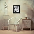 thumbnail image 4 of Bluebird Barn 12x14 Black Modern Framed Museum Art Print Titled - Modern Black And White Zebra, 4 of 5