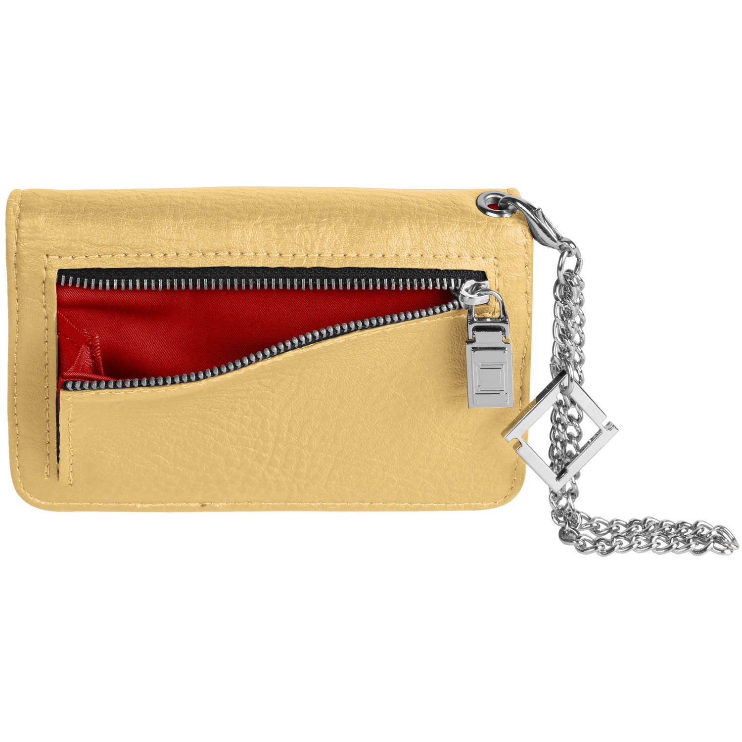 LENCCA Kymira II Women's Universal Protection Wallet Case with Wristlet Strap, Fits Phones up to 5"