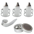 thumbnail image 1 of Choix de Doigt de Guitare, Choix de Doigt 3Pcs Index Pouce Pics Index Doigt Pics Performance Fiable, 1 of 8