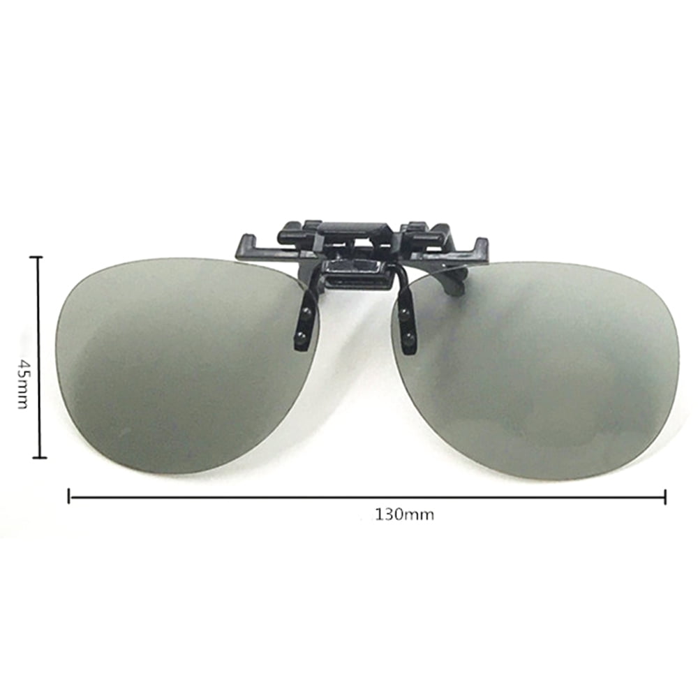3D Glasses Clip-on 3D Anaglyph Glasses for Spectacle Wearers Good