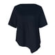 thumbnail image 4 of Moda mujer verano casual manga corta cuello redondo blusa sólida camiseta Wmkox8yi  bvn1236, 4 of 4