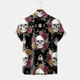 thumbnail image 5 of WOLIAUO Halloween Shirts Halloween Costumes Vintage Horror Shirt for Men Skeleton Graphic Tees for Adult 2026 Holiday Fall Spooky Season S Dark Gray, 5 of 8