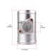 thumbnail image 2 of Base del medidor de flujo de aire de brida del Sensor de accesorios de readaptación de entrada de aire del coche para Toyota Mazda-2,5 pulgadas (63 cm) dontodent Kuyhfg Sin marca, 2 of 5
