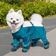 thumbnail image 6 of Pet Out Wrap Belly Bag Rompers With 4 Leg Shoes Dog Walking Pants Pet Clothes - Full Body Coverage, Anti-Dirty, Anti-Mosquito, Rainy Day Suitable, Comfortable Memory Fabric - For, 6 of 7