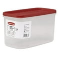 thumbnail image 5 of Rubbermaid 2168229 Racer Red 10 Cup Dry Food Plastic Storage Containers - Quantity of 2, 5 of 6