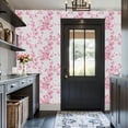 thumbnail image 3 of Peel and Stick Wallpaper Soft Pink Blossom White Flowers Branches Wall Mural 17.7in x 9.8ft Self Adhesive Removable Wall Paper Renter Friendly Wallpaper for Nursery Bedroom Cabinets, 3 of 8