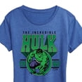 thumbnail image 3 of Marvel Hulk - Collegiate - Women's Short Sleeve Graphic T-Shirt, 3 of 5
