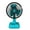 Blue, variant on SUSHANG Vintage Style Retro Desktop Fan, Rechargeable Battery-Powered Small Fan with Quiet Operation for Office Desk, Personal Air Circulation, and Portable Home Use