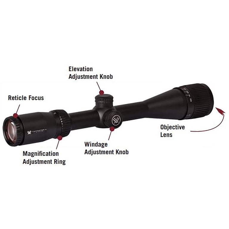 Vortex Sonora 4-12x44 Second Focal Plane Riflescope - Dead-Hold