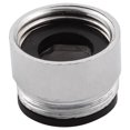 thumbnail image 1 of Conector adaptador de metal para el hogar tono plateado, 1 of 3