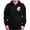 Black, variant on CafePress - Wolf Therian Ying Yang Zip Hoodie (Dark) - Zip Hoodie, Classic Hooded Sweatshirt with Metal Zipper