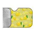 thumbnail image 2 of Bingfone Bright Lemons Car Windshield Sun Shade Protector Keep Your Vehicle Cool Sun Shield Visor Cover Foldable For Car Truck Suv-Medium, 2 of 8