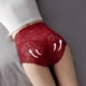 thumbnail image 4 of Braguitas de encaje de cintura alta para mujer - Braguitas sexys de tallas grandes - Tangas - Tallas M-XXXL, 4 of 6