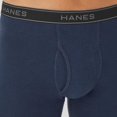 thumbnail image 2 of Calzoncillos tipo bóxer Hanes, de algodón, para hombre, que absorben la humedad, 2 of 6