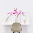 thumbnail image 3 of Artificial Flowers Faux Butterfly Orchid 4 Pcs Real Touch Double Branch Silk Flowers for Wedding Home Office Party Hotel Yard Decoration Restaurant Patio Festive Furnishing (Red), 3 of 5