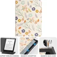 thumbnail image 6 of Case For Kindle - Flower Leather Cover W/ Auto Sleep Wake, Hand Strap, Card Slot, 6 of 6