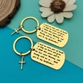 thumbnail image 2 of Godparent Gift from Godchild Godmother Godfather Proposal Gift Godmother Godfather Keychain Christening Gift Godparents Announcement Jewelry Godparent Keychain Set First Communion Gift Baptism Gift, 2 of 4