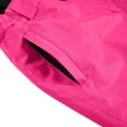 thumbnail image 6 of CCRFTGI Kids Snow Pants Snowboarding Straps Adjustable Baggy Snow Pants Winter Warm Snow Pants for Girls Athletic Outdoor Waterproof Windproof Snowsuit Hot Pink 6-7Y, 6 of 7