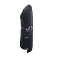 thumbnail image 4 of FOCUSNORM Robe Imprimée d'Halloween pour Femmes Juniors, Mode à Nouer Col Rond Manches Longues une-Pièce, 4 of 6