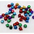 thumbnail image 2 of U8MO 100 Mixed Color Aluminum Christmas Jingle Bells Beads Charms 8mm Decoration DIY, 2 of 5