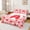 Pink A, variant on Feelyou Pink Red Strawberry C Letter Queen Sheets for Kids, Kawaii Cartoon Fruit Queen Sheet Sets, 4pcs, 1 Flat Sheet, 1 Fitted Sheet and 2 Pillowcases