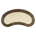 thumbnail image 3 of HomeRoots 389433 31 x 48.5 x 23 in. Beige Vintage Style Kidney Shaped Writing Desk, 3 of 5