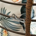 thumbnail image 6 of Eurhowing Hanging Egg Chair Cushion with Headrest & Armrest, 4" Thick Waterproof Non-Slip Swing Chair Pad, Outdoor Cushions for Patio Furniture (Hawaiian), 6 of 8
