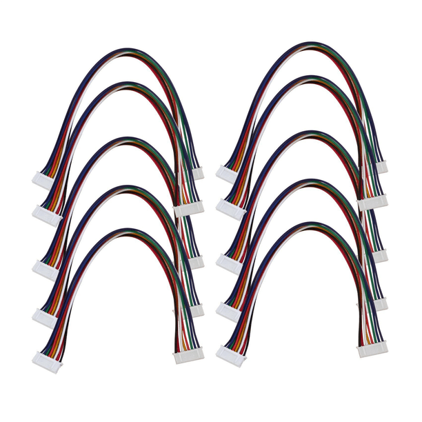10 Sets Ph 2.0mm 8-Pin Male Female Connector Plug Wire Cable 20cm 300V ...