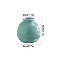 thumbnail image 3 of Kadlawus Ceramic Vase for Home Decor, Scandinavian Style Simple Ceramic Vase, Minimalist Ceramic Flower Vase for Living Room, Desktop, Dining Table, 3 of 6