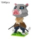 thumbnail image 4 of Demon Slayer Anime Blocks, Kamado Tanjirou, Nezuko, Agatsuma, Zenitsu, Rengoku, Kyoujurou, figuras modelo, cuchillo, juguetes de bloques, 4 of 5