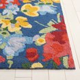 thumbnail image 3 of Safavieh Easy Care Aisling Floral Area Rug, Navy/Red, 3' x 5', 3 of 10