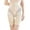 Beige, variant on ICHUANYI Womens Abdomen Pants Breasted Shapewear Zipper Hip Lift Yoga Body Shaping Pants Fashion 2024