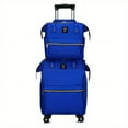 thumbnail image 3 of 2-Piece Oxford Bull Pull Rod Travel Bag Set - Expandable Double Shoulder Back Case for Universal Wheels!, 3 of 5