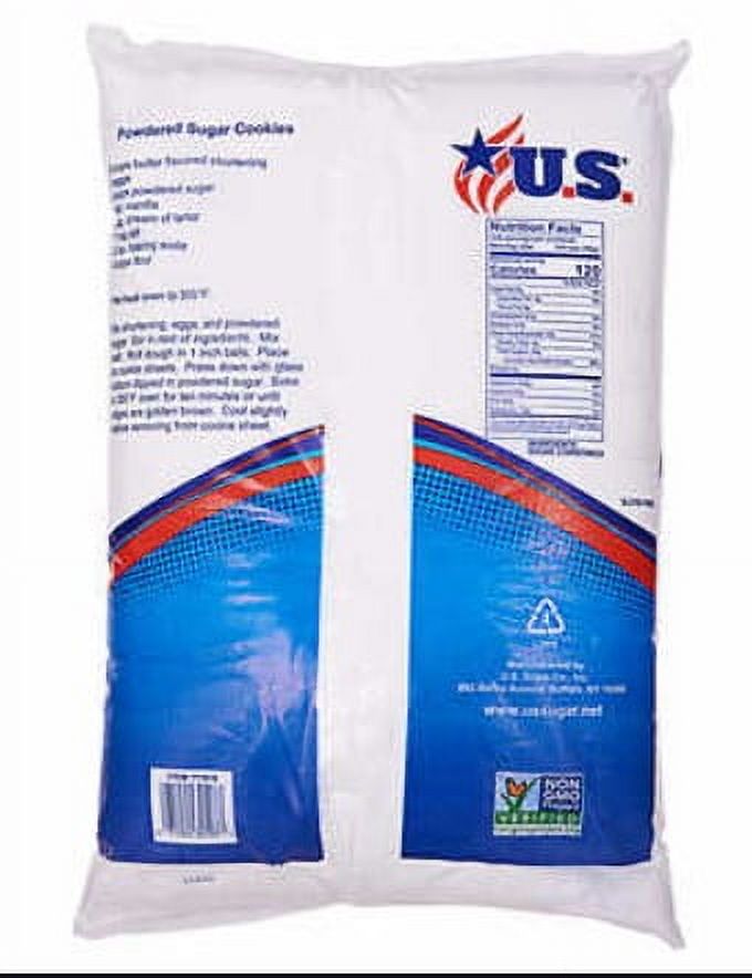 US Sugar 10X Powdered Sugar, 7 Pound : Sugar Substitute Products