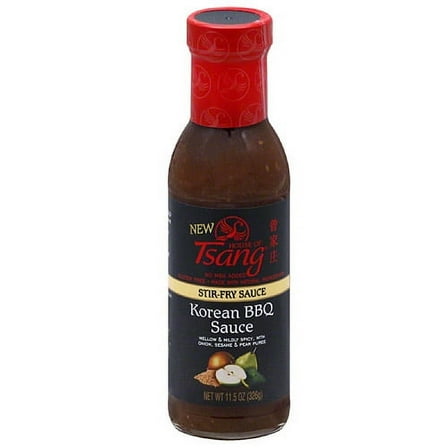 HOUSE OF TSANG SAUCE KOREAN BBQ-11.5 OZ -Pack of 6