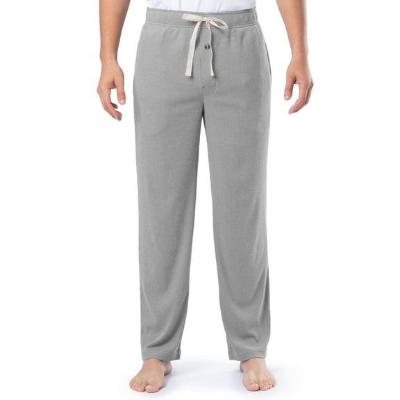 Fruit of the Loom Men's Rib Knit Sleep Pant, Sizes S-5XL