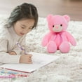 thumbnail image 6 of Cartoon Bear Plush Doll with Colorful LED Light, Soft Stuffed Toy, 6 of 7