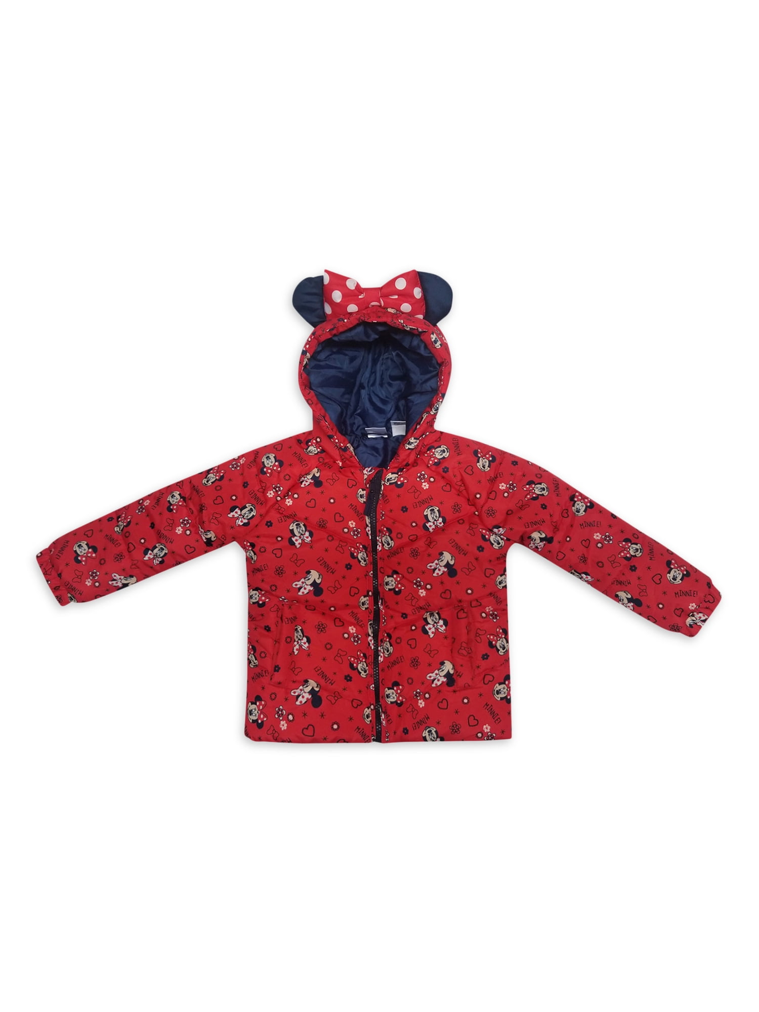 Minnie Mouse Toddler Girl Costume Winter Jacket Coat
