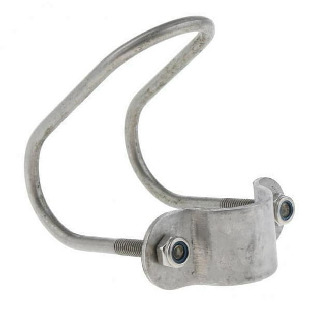3-6 Pack 90 Tipa a tubería Soporte de encerrado de bloqueo de zinc de zinc, de pulgada 5 piezas