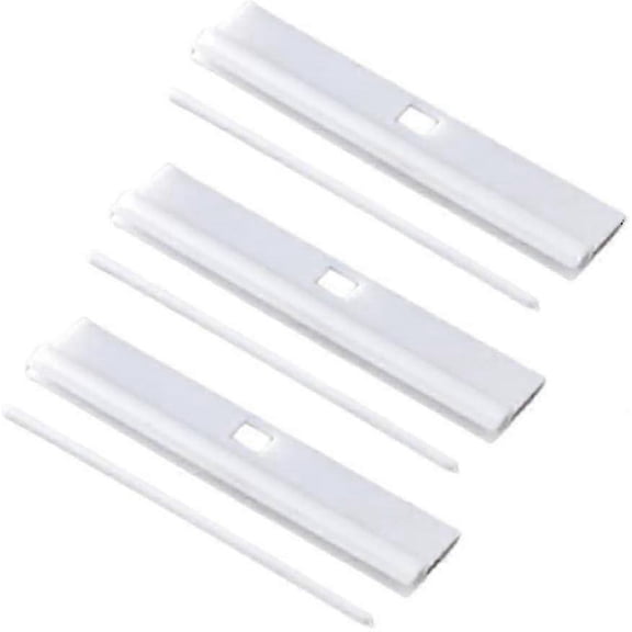 20-Pack White 5-Inch (127mm) Replacement Hangers for Vertical & Louvre Blinds Slats