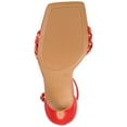 thumbnail image 5 of Journee Womens Mabella Open Toe Mid Stiletto Sandals, 5 of 9