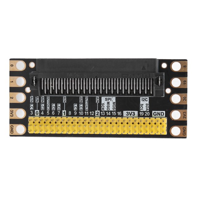 Carte de Rupture pour Micro: bit Bord Connecteur Interface Carte d'Extension Externe Carte de Rupture de Module pour Micro: bit Bord Connecteur Interface Externe