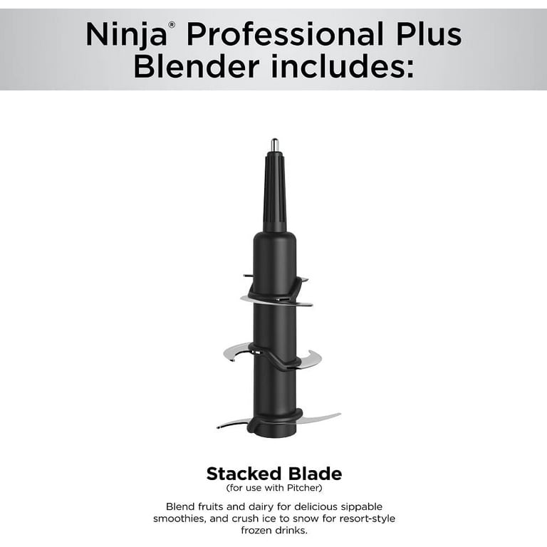 Ninja Professional Plus Blender with Auto-iQ Black (BN701) Working Fast  Shipping 622356561884