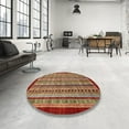 thumbnail image 3 of Ahgly Company Indoor Rectangle Abstract Red Southwestern Area Rugs, 6' x 9', 3 of 6