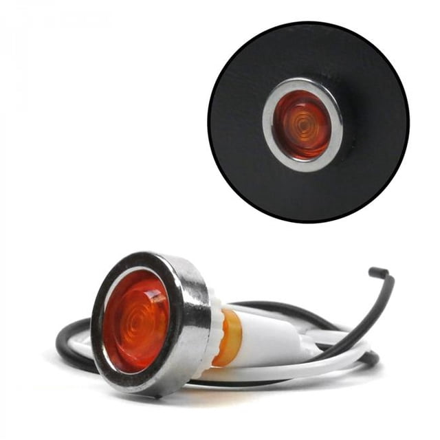 Yellow LED Indicator Light