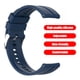 thumbnail image 4 of Reemplazo de correa de silicona para Huawei Watch GT 2 42mm Samsung Galaxy Watch 3, 4 of 7
