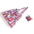 thumbnail image 2 of Jumpingount Bolso de compras plegable portátil para hombre y mujer, bolsa de comestibles para acampar, senderismo, libro, almacenamiento de verduras y Bolsas de mensajero y de hombro Tipo 5 Jumpingount AP012800-05, 2 of 6